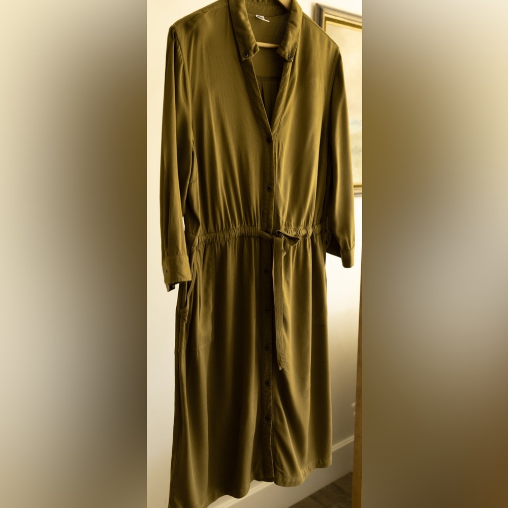 Old Navy Olive Green Dress